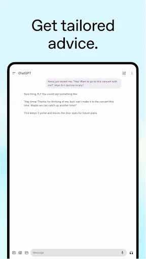 Descarga ChatGPT para Android: Tu Asistente IA Inteligente - Screenshot 11