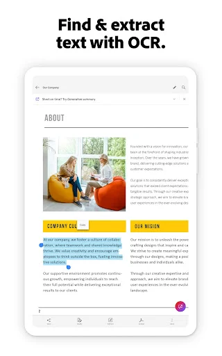 Adobe Scan: Escáner PDF y OCR profesional – Descarga Gratis - Screenshot 13