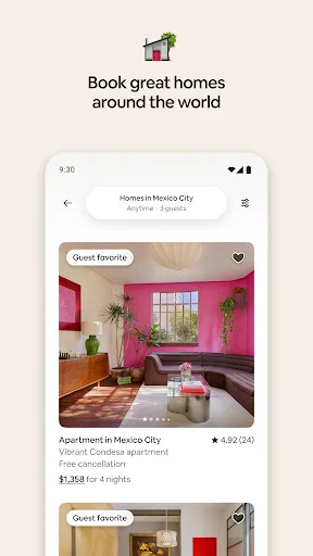 Descarga Airbnb: Reserva Alojamientos y Experiencias Únicas - Screenshot 2