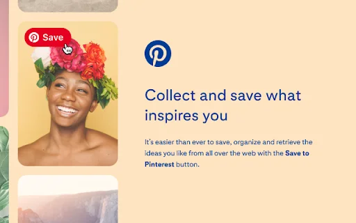 Save to Pinterest: Guarda tus ideas favoritas fácilmente - Screenshot 1