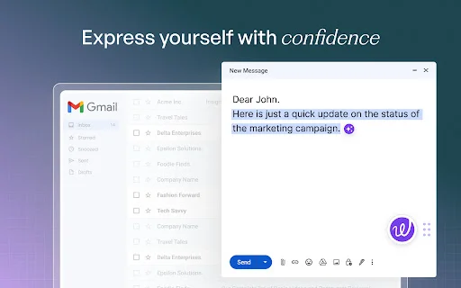 Wordtune: IA para mejorar tu escritura – Herramienta de paráfrasis y gramática - Screenshot 1
