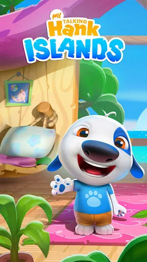 Descargar My Talking Hank: Islands – Aventura y Mascotas Gratis - Screenshot 16