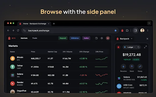 Backpack Wallet: La mejor billetera cripto para Solana y Ethereum - Screenshot 5