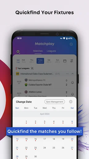 Matchplay: Resultados en Vivo, Estadísticas y Análisis de Fútbol - Screenshot 8