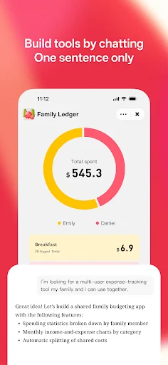 Descarga Macaron AI: Crea tus propias herramientas y apps gratis - Screenshot 1