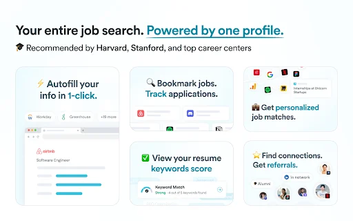 Simplify Copilot: Autofill para ofertas de empleo y CVs - Screenshot 2