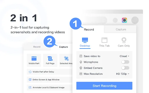 Awesome Screen Recorder: Captura y Graba Pantalla Fácilmente - Screenshot 1