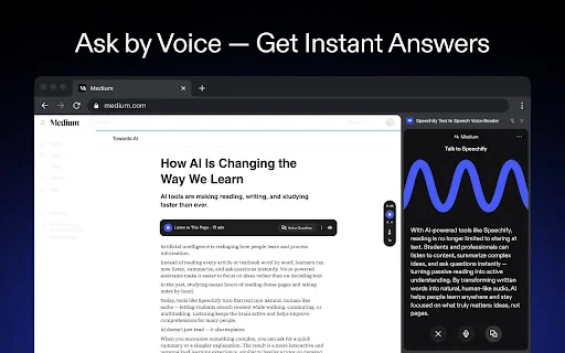 Speechify: Lee y escucha documentos y PDFs con IA – Descarga hoy - Screenshot 4