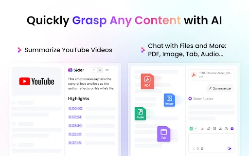 Sider: Chat con GPT-5, Claude y Gemini – Tu Asistente IA en el Navegador - Screenshot 3