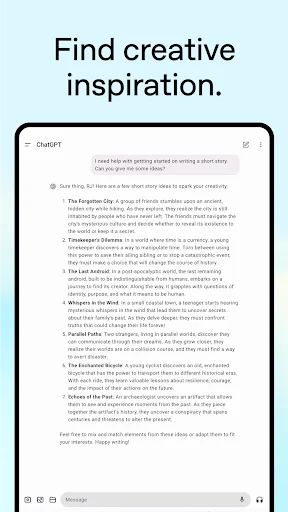 Descarga ChatGPT para Android: Tu Asistente IA Inteligente - Screenshot 15