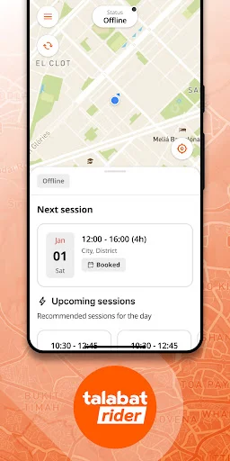 Descarga Talabat Rider App: Entrega más y gana dinero extra hoy - Screenshot 2