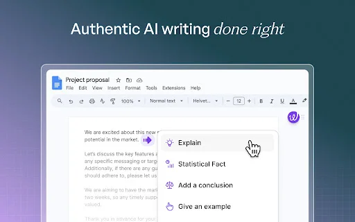 Wordtune: IA para mejorar tu escritura – Herramienta de paráfrasis y gramática - Screenshot 3