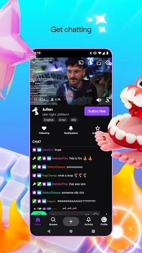 Descargar Twitch APK: Streaming en Vivo y Gaming – Gratis - Screenshot 4