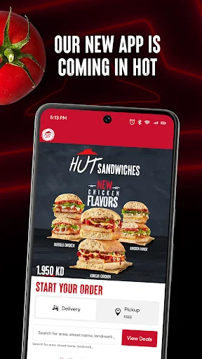 Descarga Pizza Hut KWT: Pide tu Pizza Favorita Online Fácil - Screenshot 1