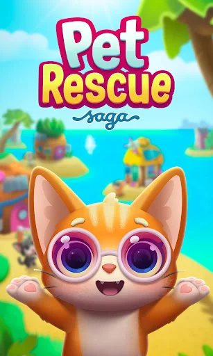 Descarga Pet Rescue Saga: Rompecabezas de Mascotas Gratis - Screenshot 1