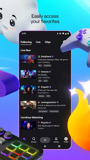 Descargar Twitch APK: Streaming en Vivo y Gaming – Gratis - Screenshot 2
