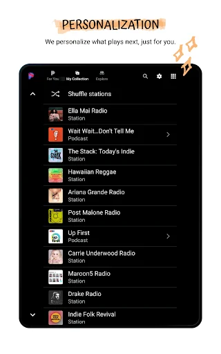 Descargar Pandora Music & Podcasts – Escucha Radio Personalizada - Screenshot 31