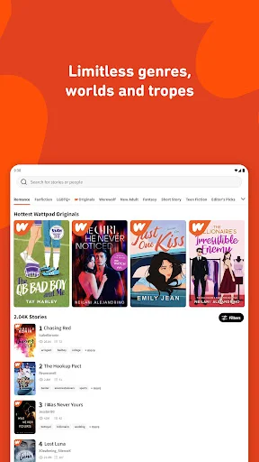 Wattpad: Lee y Escribe Historias – Descarga la App Oficial Gratis - Screenshot 9