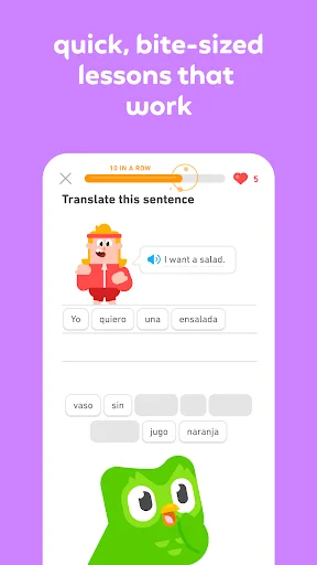Descarga Duolingo: Aprende Idiomas, Matemáticas y Ajedrez Gratis - Screenshot 3