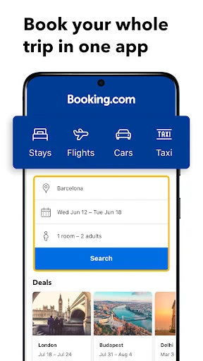 Booking.com: Reserva Hoteles, Vuelos y Viajes al Mejor Precio - Screenshot 2