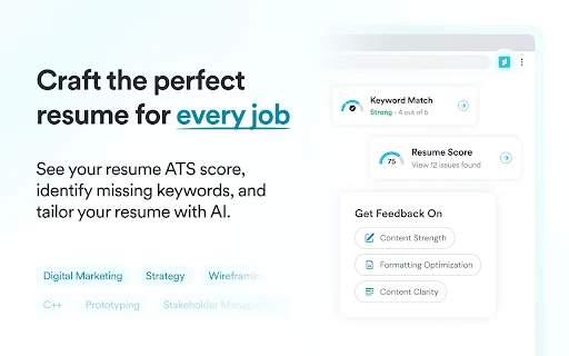 Simplify Copilot: Autofill para ofertas de empleo y CVs - Screenshot 3
