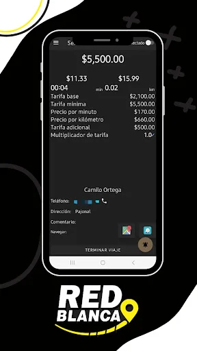 Red Blanca Conductor: Trabaja en tu tiempo libre – Descarga APK - Screenshot 6