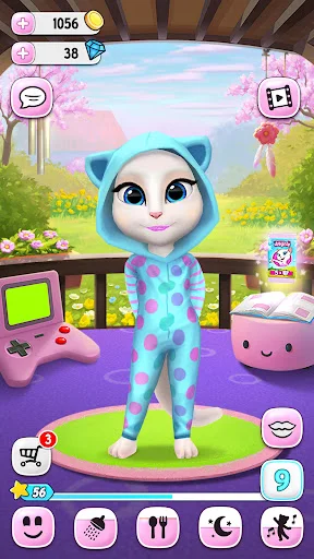 Descarga My Talking Angela Gratis – Tu Mascota Virtual de Moda - Screenshot 6