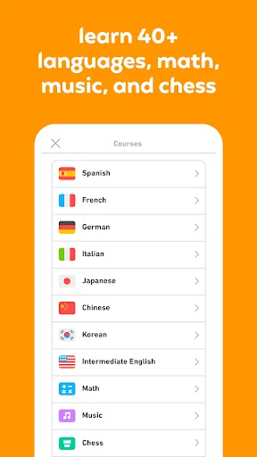 Descarga Duolingo: Aprende Idiomas, Matemáticas y Ajedrez Gratis - Screenshot 1