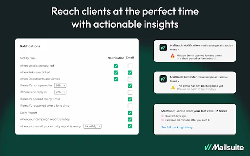 Mailtrack para Gmail: Rastreador de correos gratuito y seguro - Screenshot 5