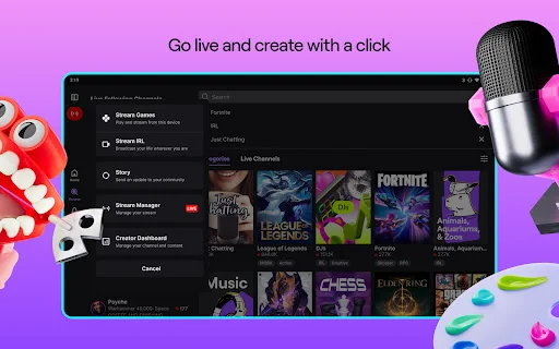 Descargar Twitch APK: Streaming en Vivo y Gaming – Gratis - Screenshot 11