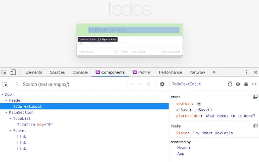 React Developer Tools: Depuración Avanzada para Chrome - Screenshot 1