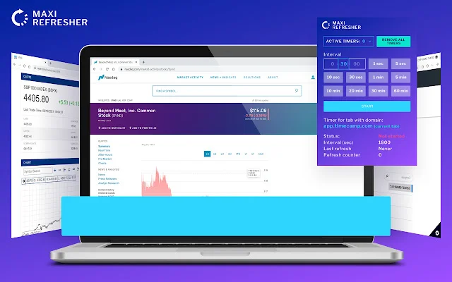 Maxi Refresher: Recarga tus páginas automáticamente y con precisión - Screenshot 1