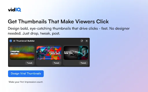 vidIQ Vision para YouTube: Optimiza tus videos y crece hoy - Screenshot 3