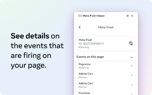 Meta Pixel Helper: Descarga la extensión oficial para Chrome - Screenshot 2