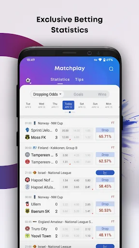Matchplay: Resultados en Vivo, Estadísticas y Análisis de Fútbol - Screenshot 6
