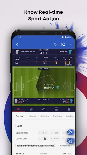Matchplay: Resultados en Vivo, Estadísticas y Análisis de Fútbol - Screenshot 3
