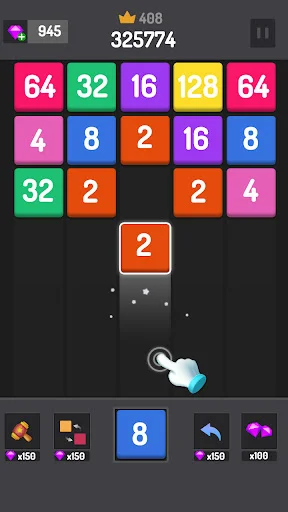 Descarga Number Games – 2048 Blocks: Rompecabezas Adictivo Gratis - Screenshot 3