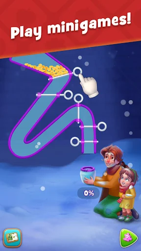 Descarga Gardenscapes Gratis: Diseña tu Jardín y Resuelve Puzzles - Screenshot 2