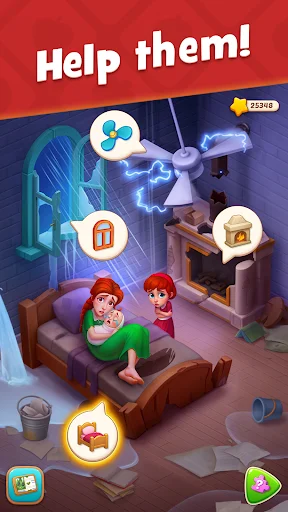 Descarga Gardenscapes Gratis: Diseña tu Jardín y Resuelve Puzzles - Screenshot 1