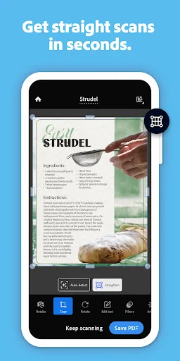 Adobe Scan: Escáner PDF y OCR profesional – Descarga Gratis - Screenshot 2
