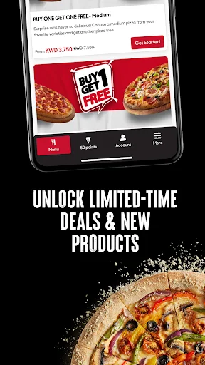 Descarga Pizza Hut KWT: Pide tu Pizza Favorita Online Fácil - Screenshot 2