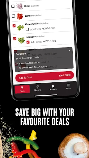 Descarga Pizza Hut KWT: Pide tu Pizza Favorita Online Fácil - Screenshot 4