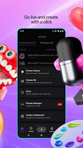 Descargar Twitch APK: Streaming en Vivo y Gaming – Gratis - Screenshot 5