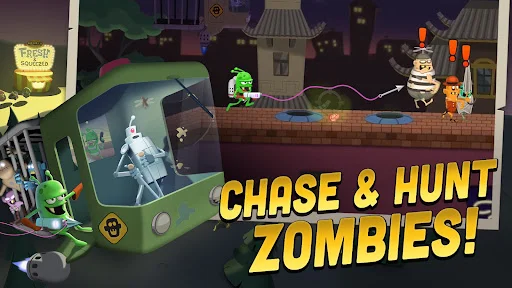Descarga Zombie Catchers: Caza Zombis y Crea Jugos Increíbles - Screenshot 7