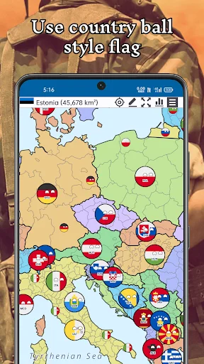 A+ World Map Editor Sandbox: Redibuja el Mundo y Crea Imperios - Screenshot 3