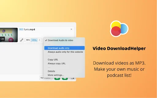 Video DownloadHelper: Descarga Videos de la Web Fácil y Rápido - Screenshot 4
