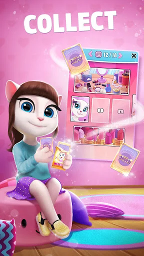 Descarga My Talking Angela Gratis – Tu Mascota Virtual de Moda - Screenshot 5