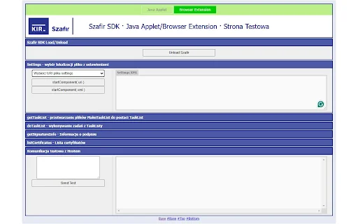 Szafir SDK Web: Firma Digital y Certificados Profesionales - Screenshot 2