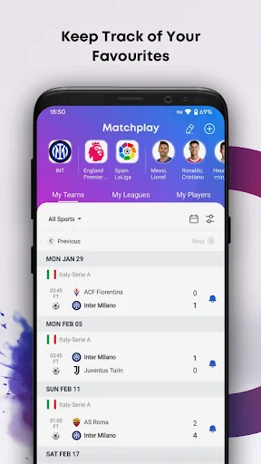 Matchplay: Resultados en Vivo, Estadísticas y Análisis de Fútbol - Screenshot 7