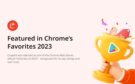 Coupert: Encuentra Cupones y Cashback Automático en Tus Compras - Screenshot 1